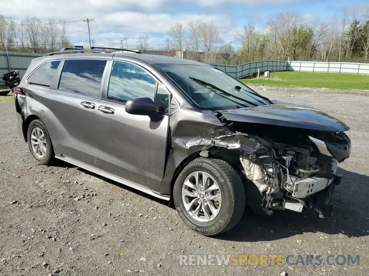 4 Photograph of a damaged car 5TDKSKFC6NS063429 TOYOTA All Models 2022
