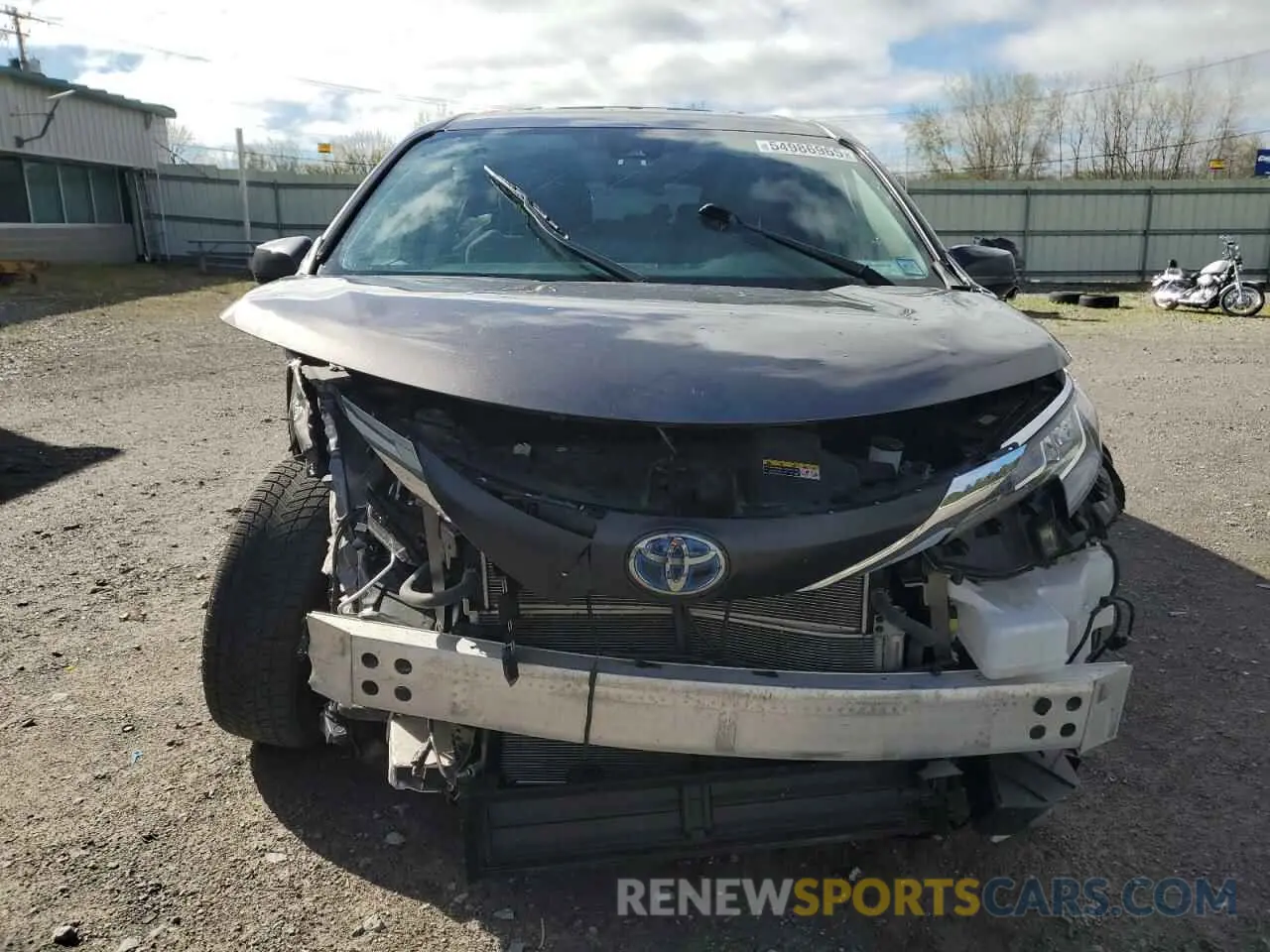 5 Photograph of a damaged car 5TDKSKFC6NS063429 TOYOTA All Models 2022
