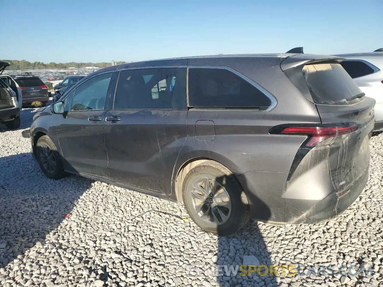 2 Photograph of a damaged car 5TDKSKFC7NS043769 TOYOTA All Models 2022