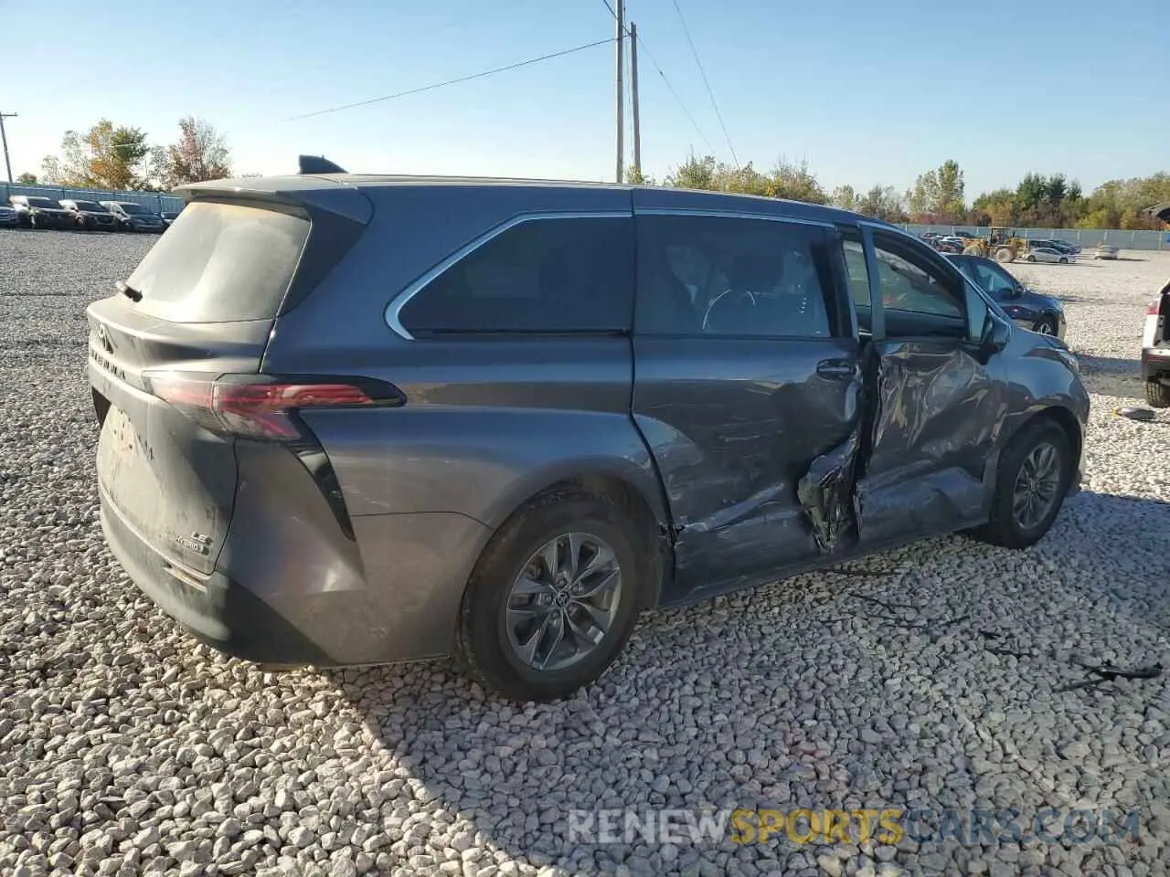 3 Photograph of a damaged car 5TDKSKFC7NS043769 TOYOTA All Models 2022