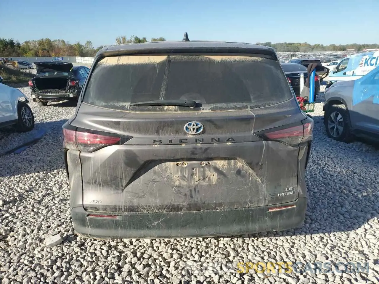 6 Photograph of a damaged car 5TDKSKFC7NS043769 TOYOTA All Models 2022