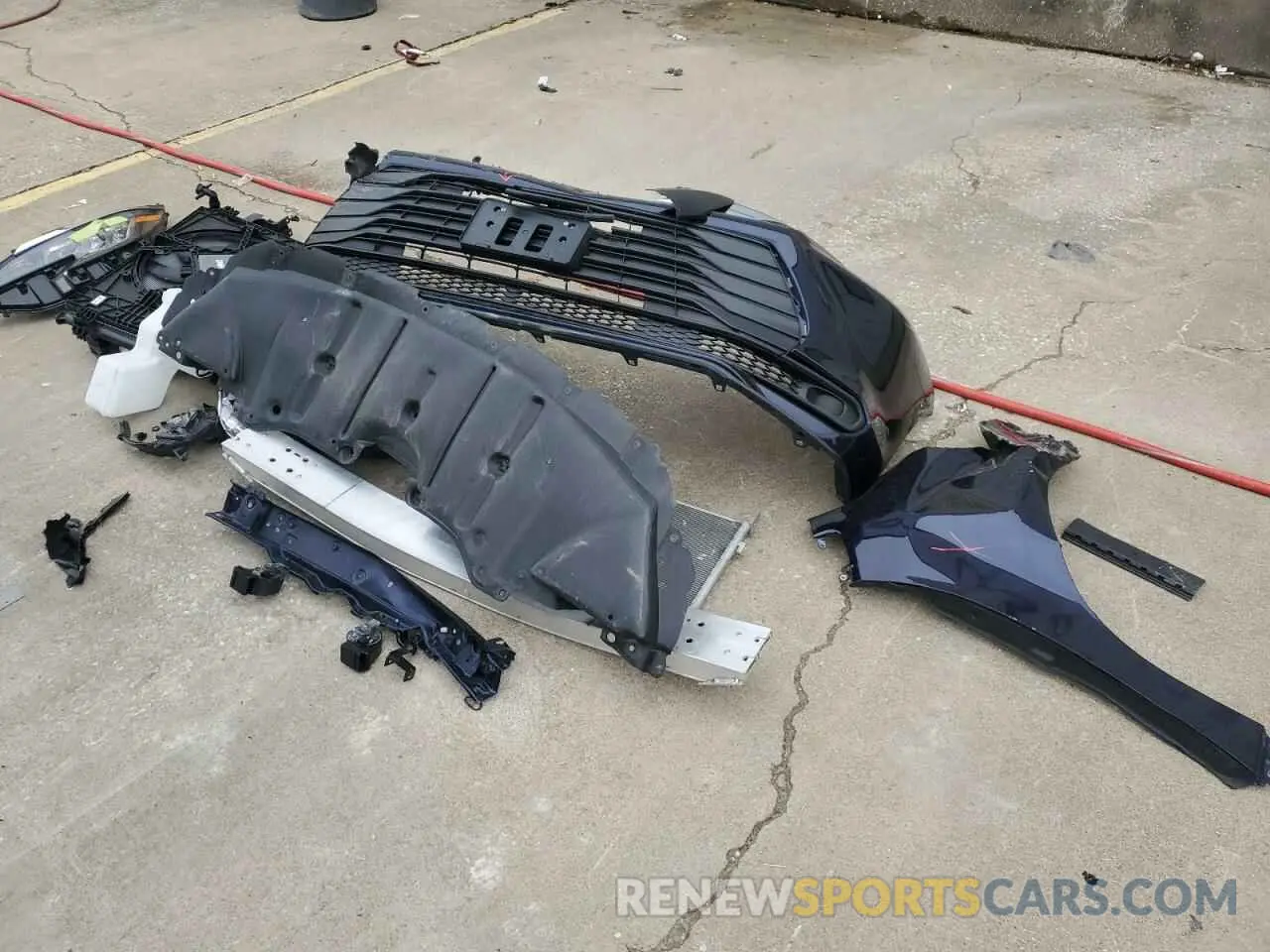 13 Photograph of a damaged car 5TDKSKFC9NS049704 TOYOTA All Models 2022