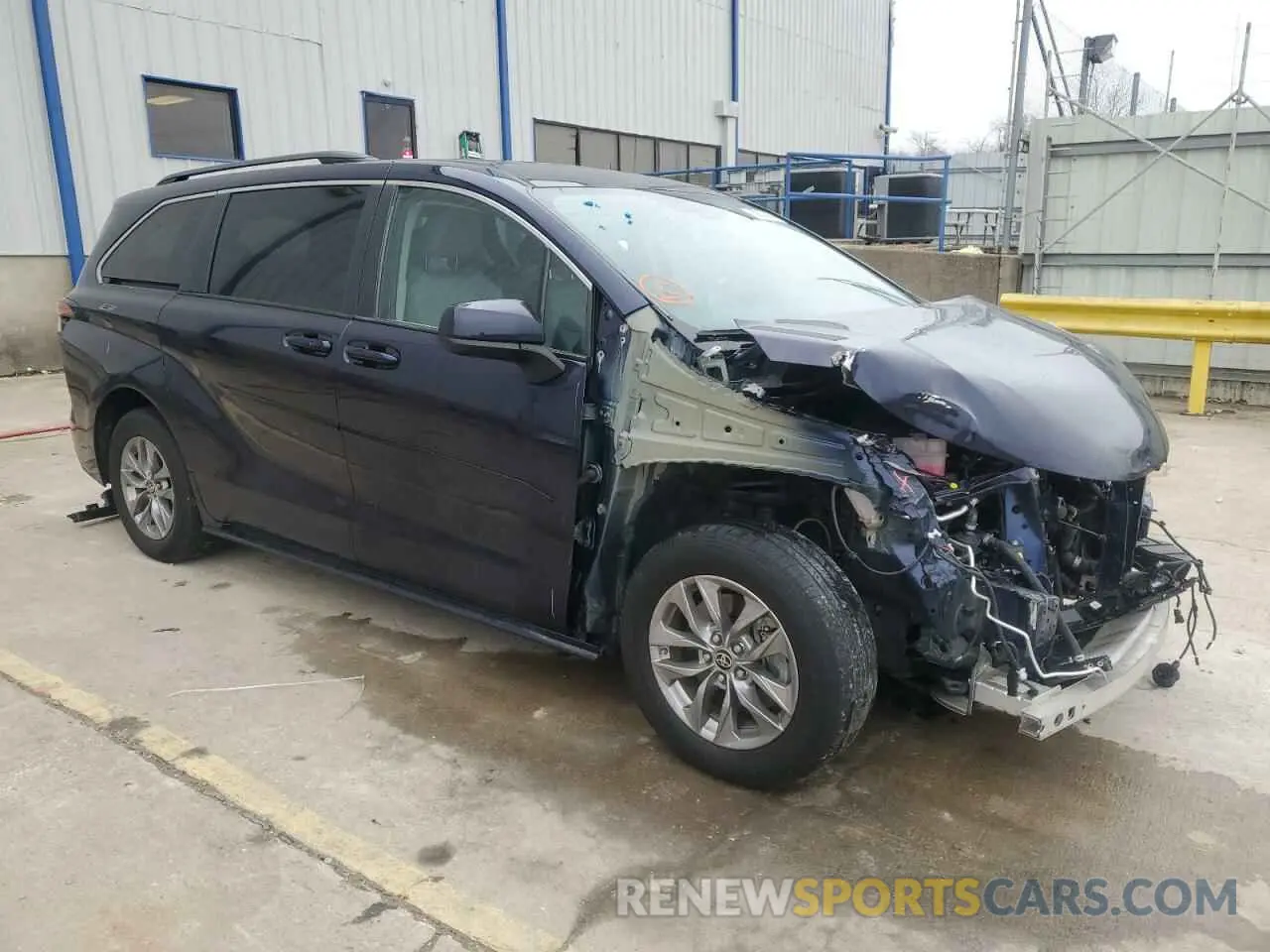 4 Photograph of a damaged car 5TDKSKFC9NS049704 TOYOTA All Models 2022