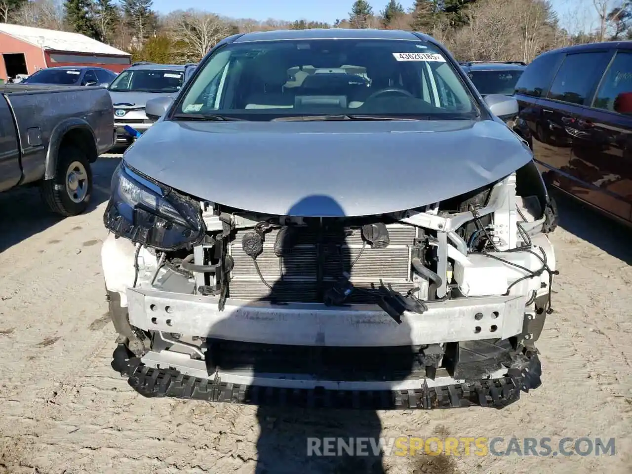 5 Photograph of a damaged car 5TDKSKFC9NS051307 TOYOTA All Models 2022