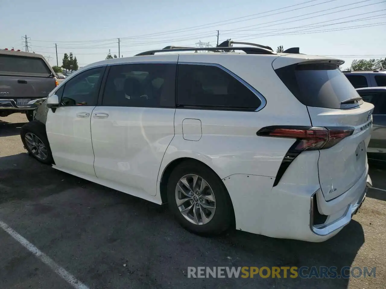 2 Photograph of a damaged car 5TDKSKFCXNS058685 TOYOTA All Models 2022