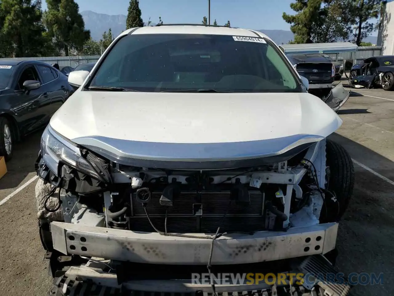 5 Photograph of a damaged car 5TDKSKFCXNS058685 TOYOTA All Models 2022