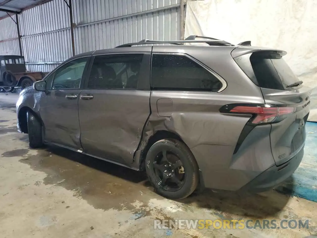 2 Photograph of a damaged car 5TDYRKEC0NS077379 TOYOTA All Models 2022