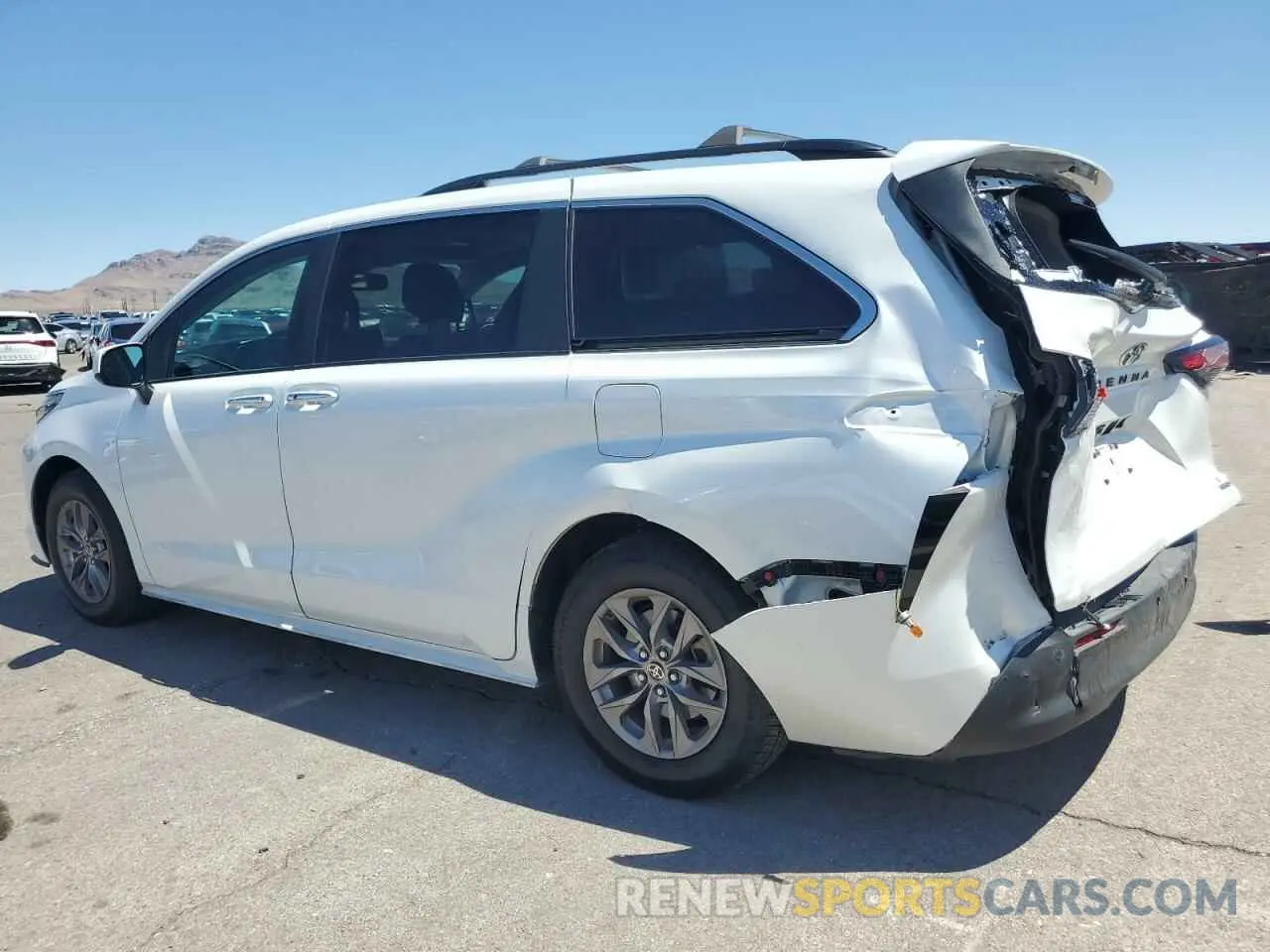 2 Photograph of a damaged car 5TDYRKEC0NS086065 TOYOTA All Models 2022