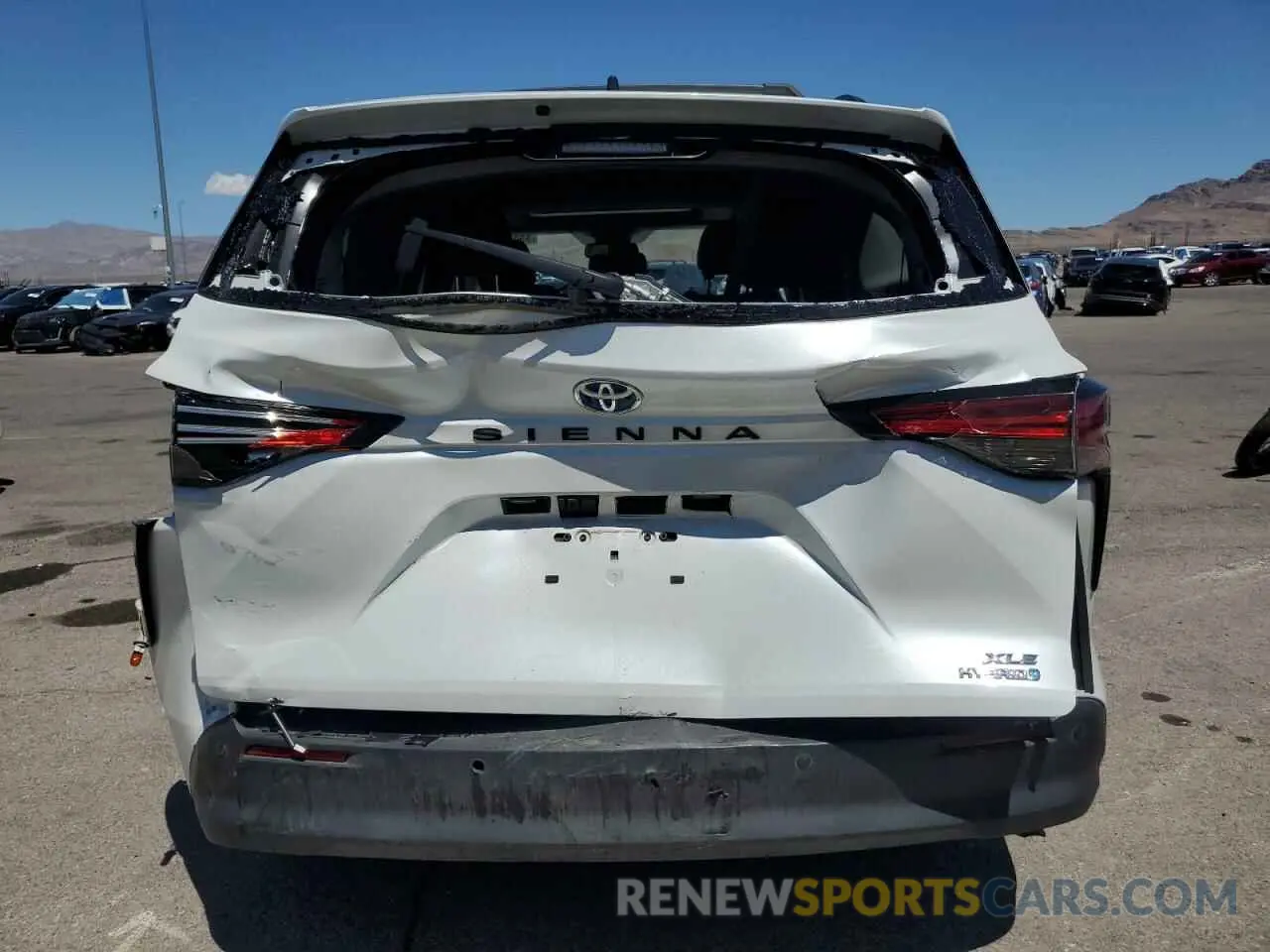 6 Photograph of a damaged car 5TDYRKEC0NS086065 TOYOTA All Models 2022