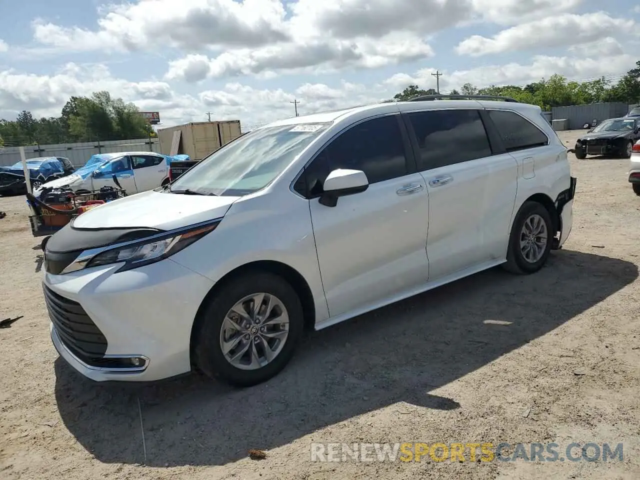 1 Photograph of a damaged car 5TDYRKEC3NS113730 TOYOTA All Models 2022