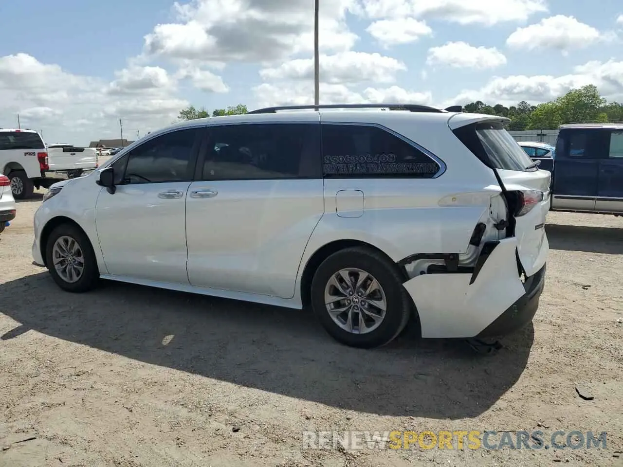 2 Photograph of a damaged car 5TDYRKEC3NS113730 TOYOTA All Models 2022