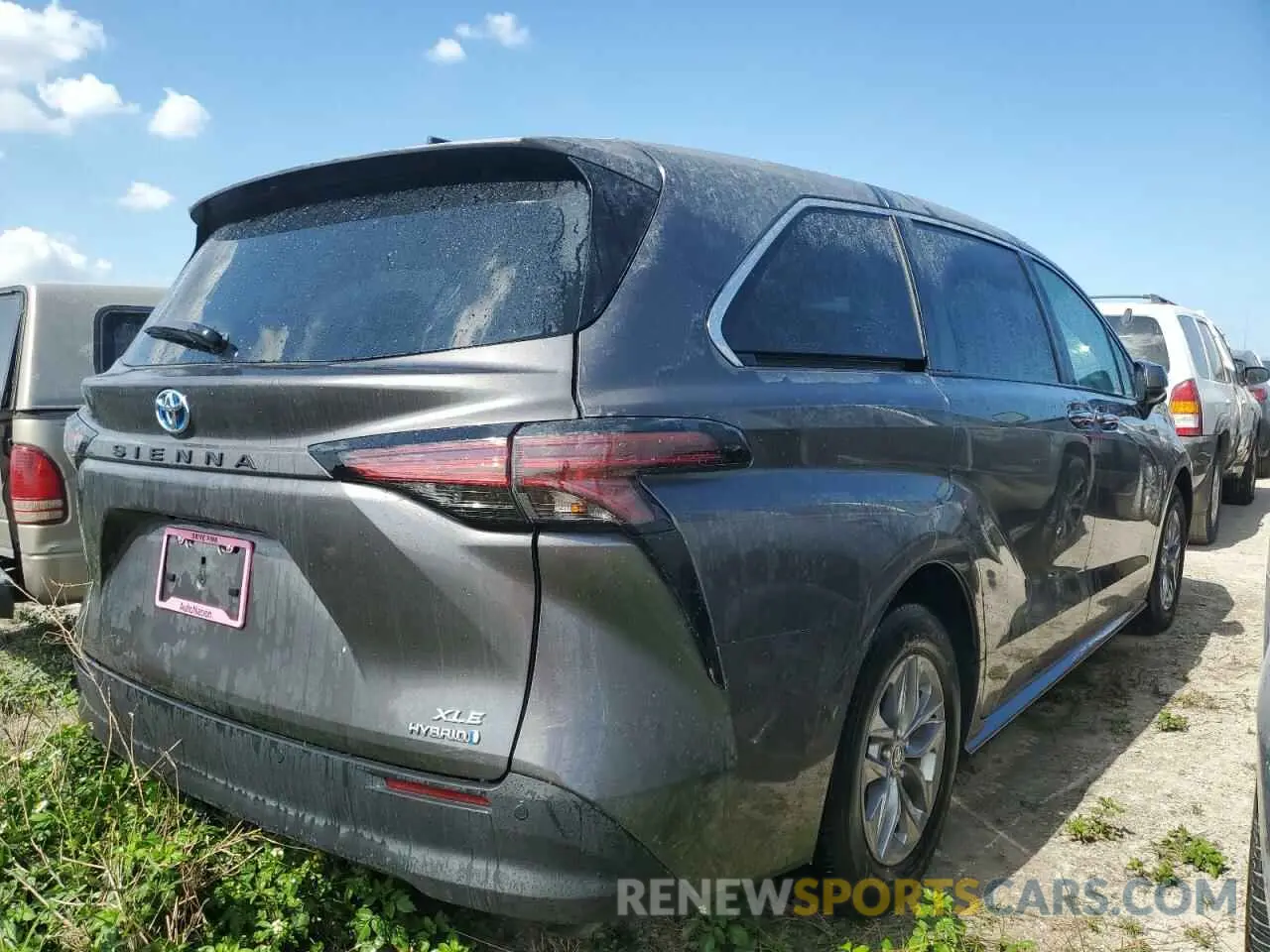 3 Photograph of a damaged car 5TDYRKEC4NS130794 TOYOTA All Models 2022