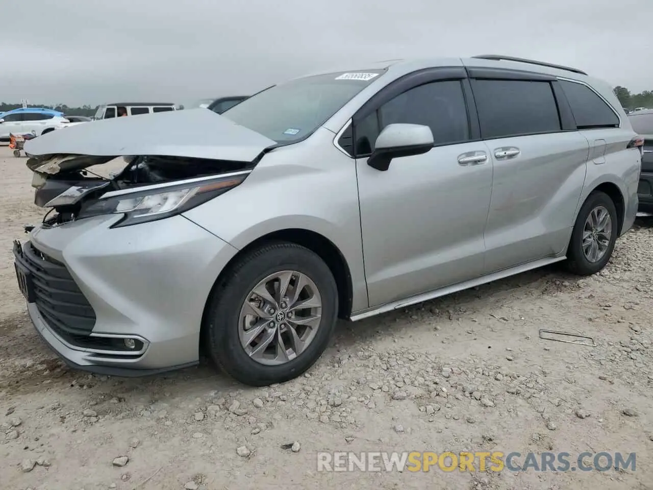 1 Photograph of a damaged car 5TDYRKEC5NS123868 TOYOTA All Models 2022