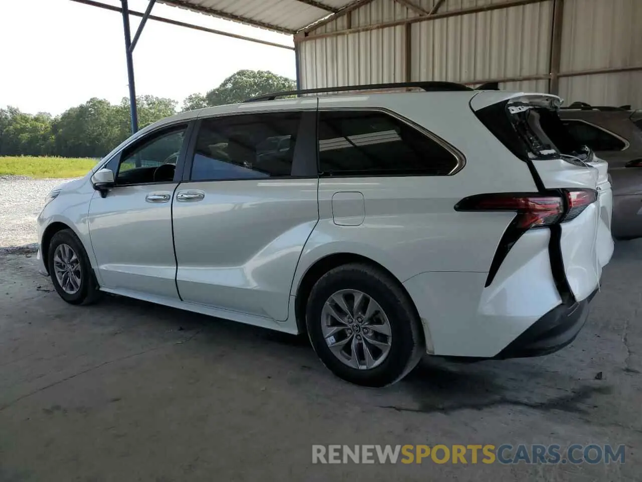 2 Photograph of a damaged car 5TDYRKEC7NS110720 TOYOTA All Models 2022