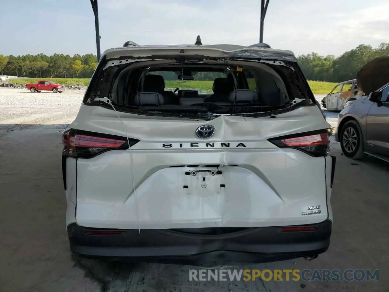 6 Photograph of a damaged car 5TDYRKEC7NS110720 TOYOTA All Models 2022