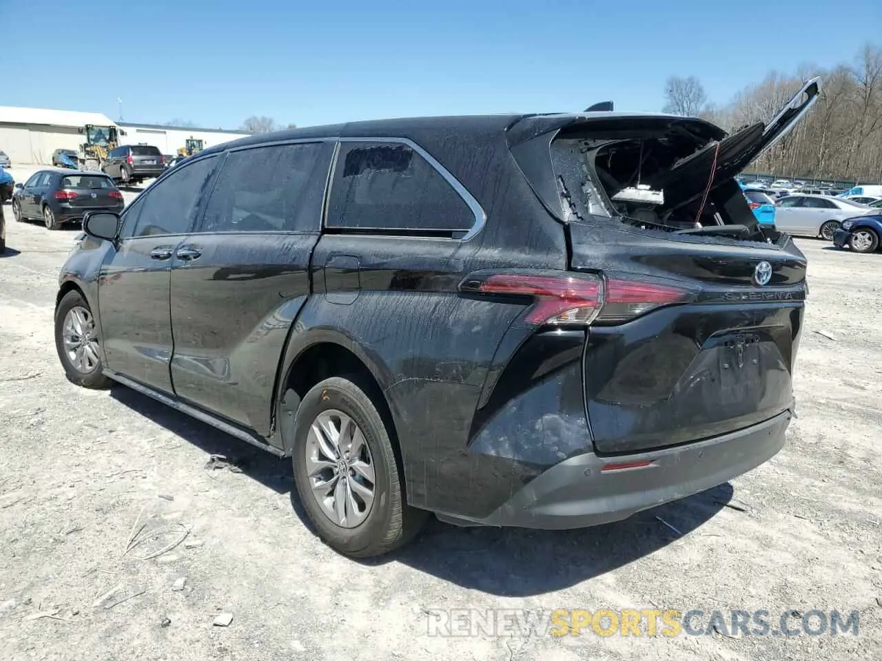 2 Photograph of a damaged car 5TDYRKEC8NS106689 TOYOTA All Models 2022
