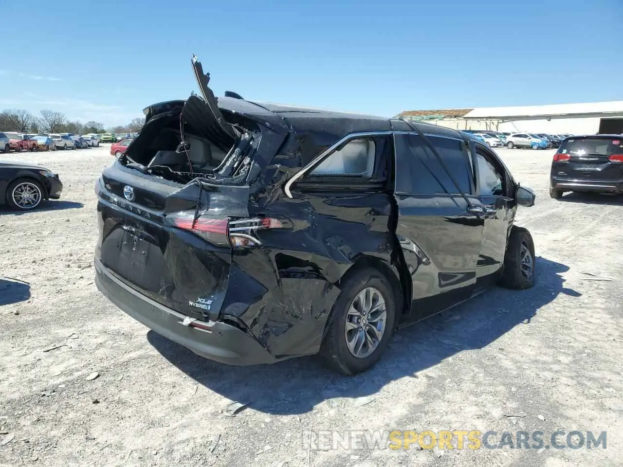 3 Photograph of a damaged car 5TDYRKEC8NS106689 TOYOTA All Models 2022