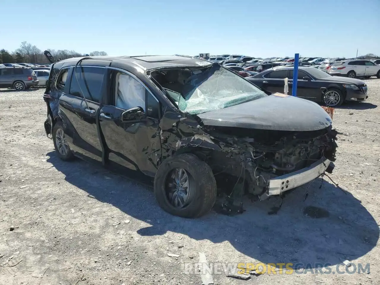 4 Photograph of a damaged car 5TDYRKEC8NS106689 TOYOTA All Models 2022