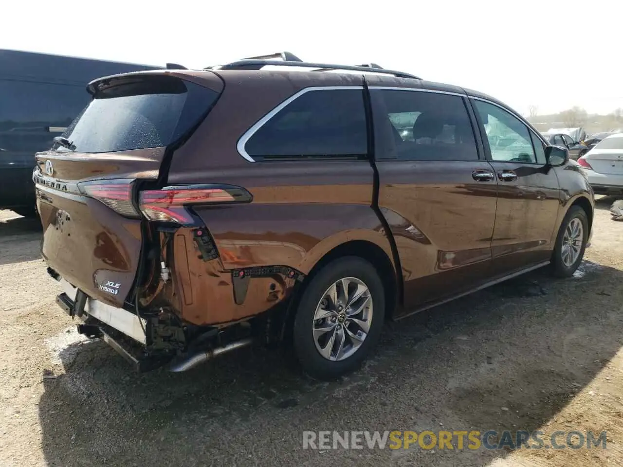 3 Photograph of a damaged car 5TDYRKEC8NS111603 TOYOTA All Models 2022