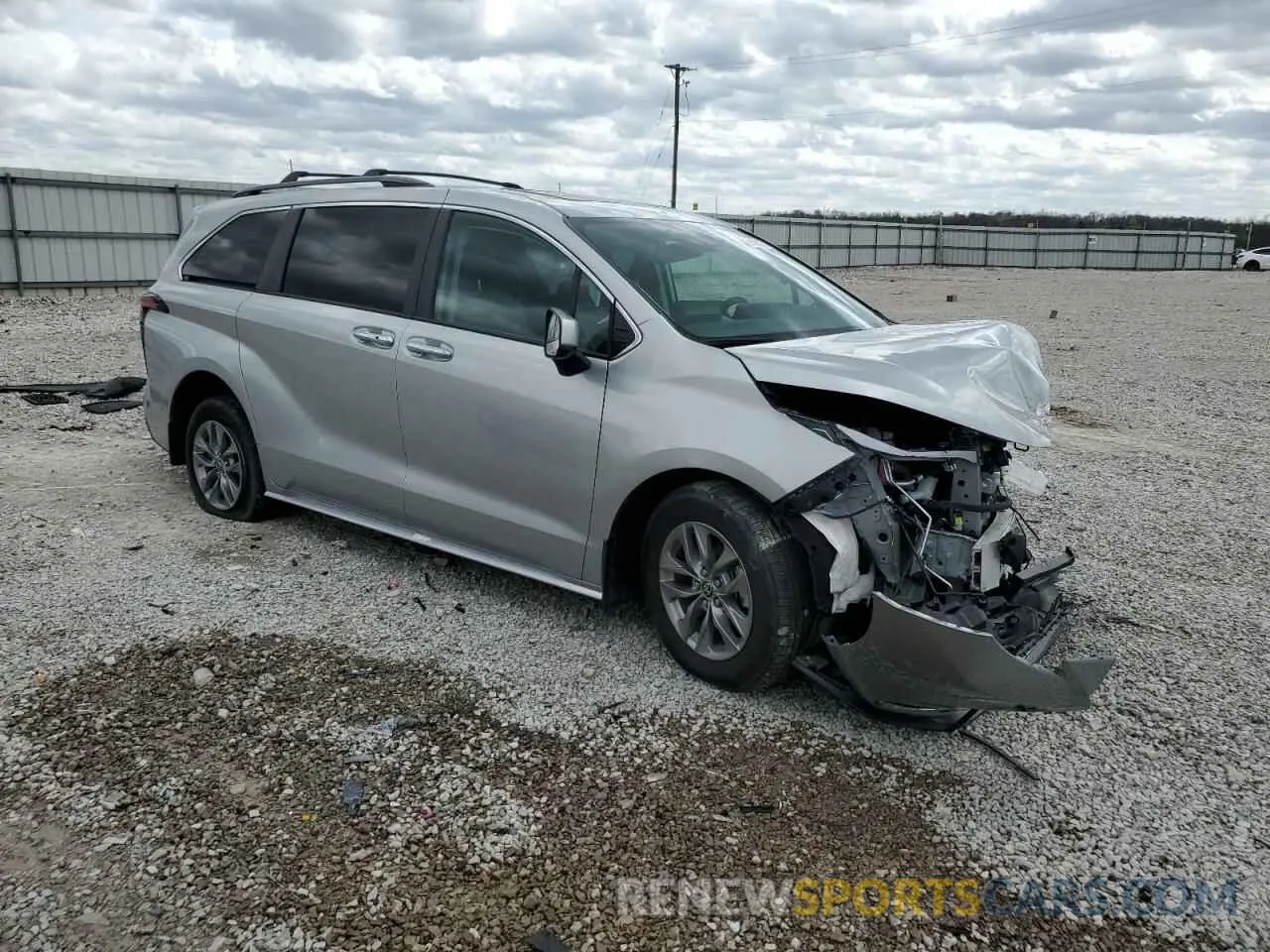 4 Photograph of a damaged car 5TDYSKFC0NS063131 TOYOTA All Models 2022