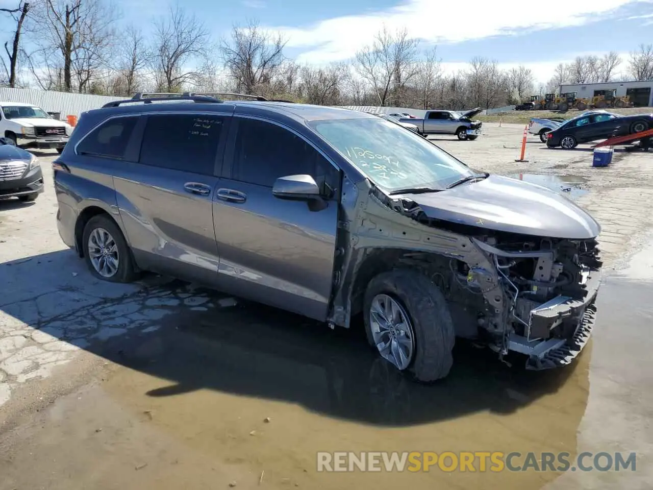 4 Photograph of a damaged car 5TDBRKEC3PS143125 TOYOTA All Models 2023