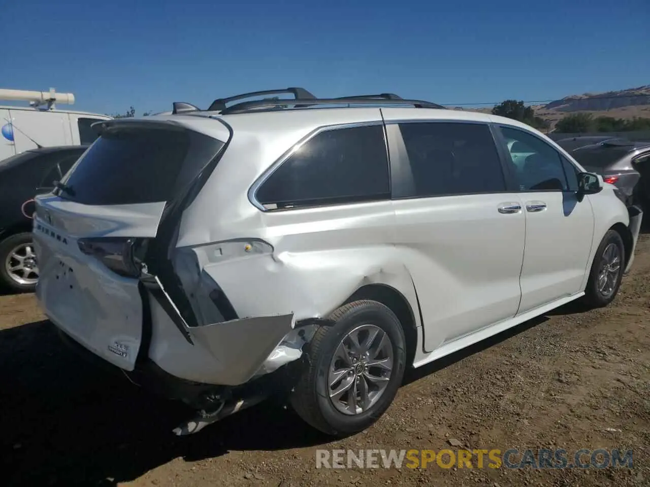 3 Photograph of a damaged car 5TDJRKEC4PS138284 TOYOTA All Models 2023