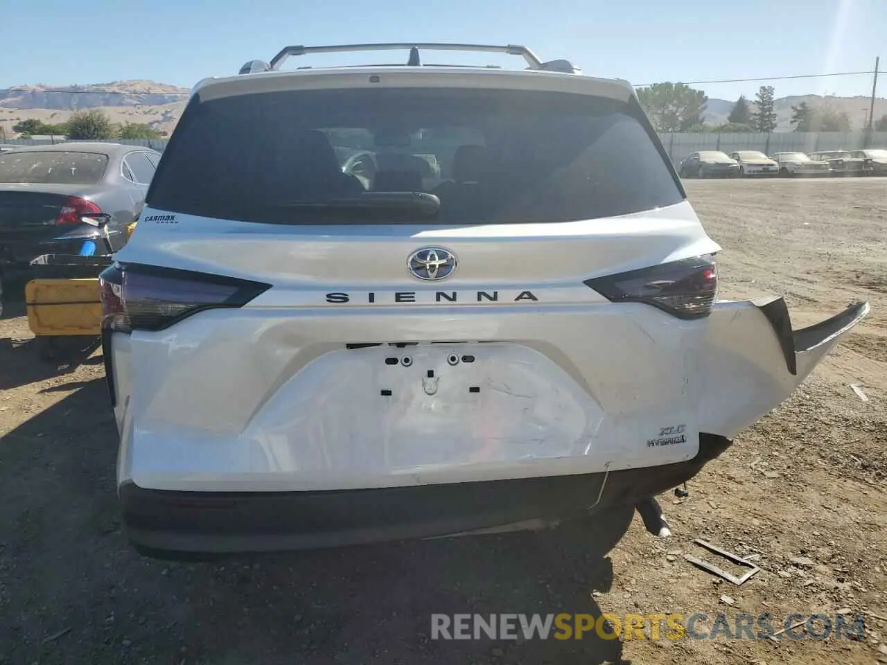 6 Photograph of a damaged car 5TDJRKEC4PS138284 TOYOTA All Models 2023
