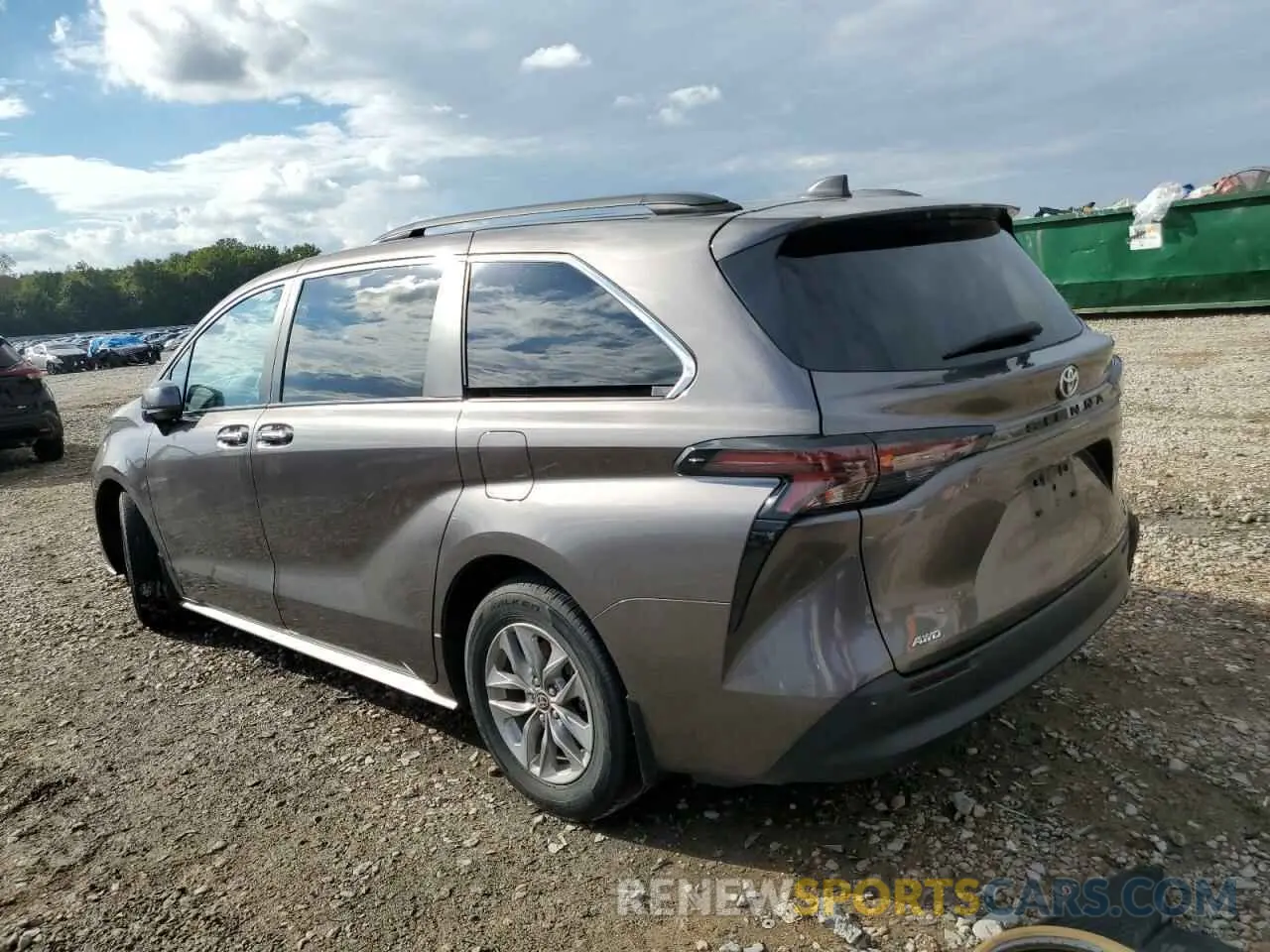 2 Photograph of a damaged car 5TDJSKFC3PS091655 TOYOTA All Models 2023