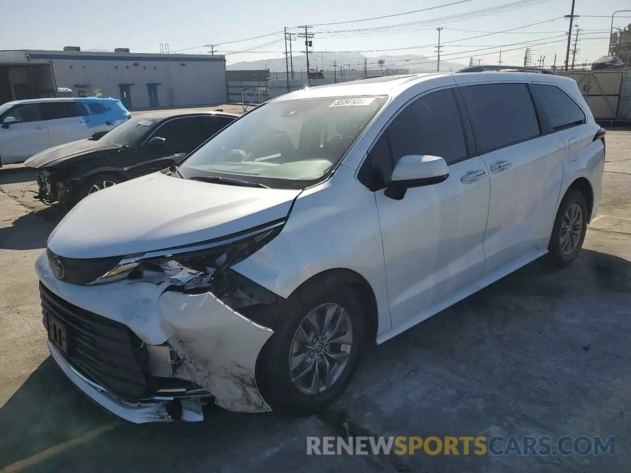 1 Photograph of a damaged car 5TDJSKFCXPS089790 TOYOTA All Models 2023