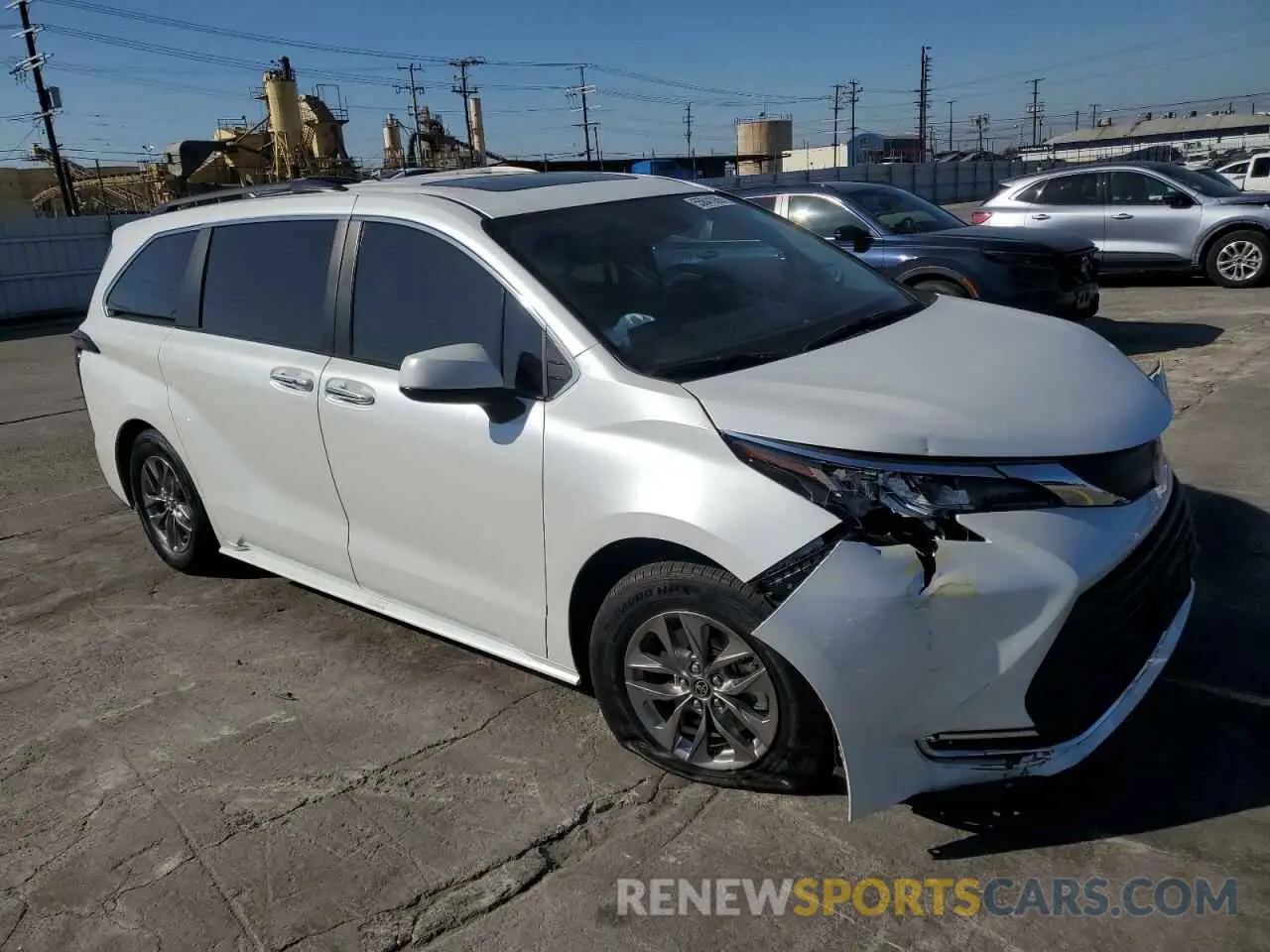 4 Photograph of a damaged car 5TDJSKFCXPS089790 TOYOTA All Models 2023