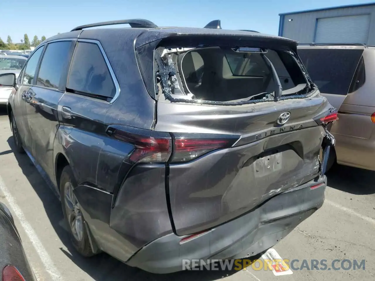2 Photograph of a damaged car 5TDKRKEC0PS145298 TOYOTA All Models 2023