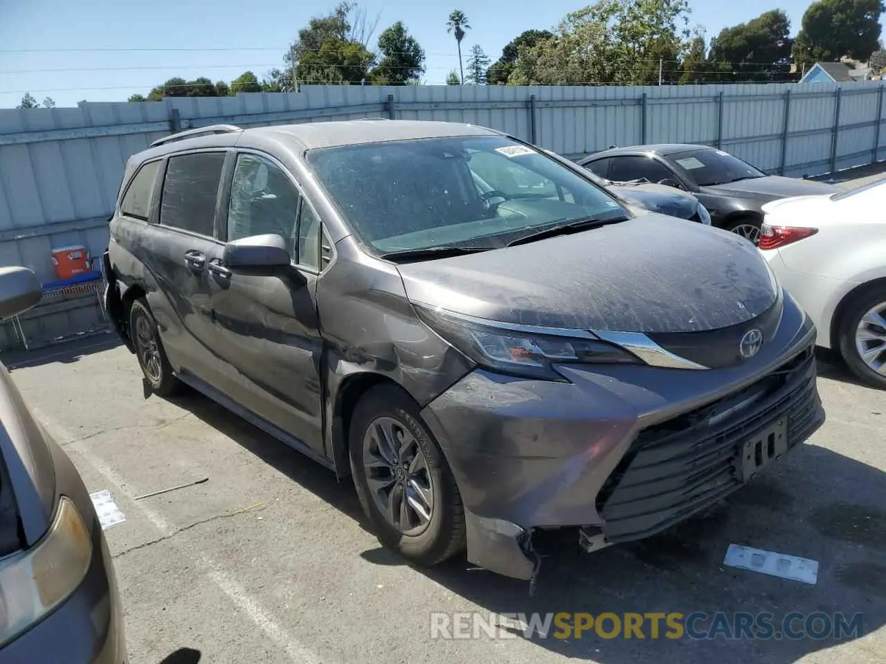 4 Photograph of a damaged car 5TDKRKEC0PS145298 TOYOTA All Models 2023