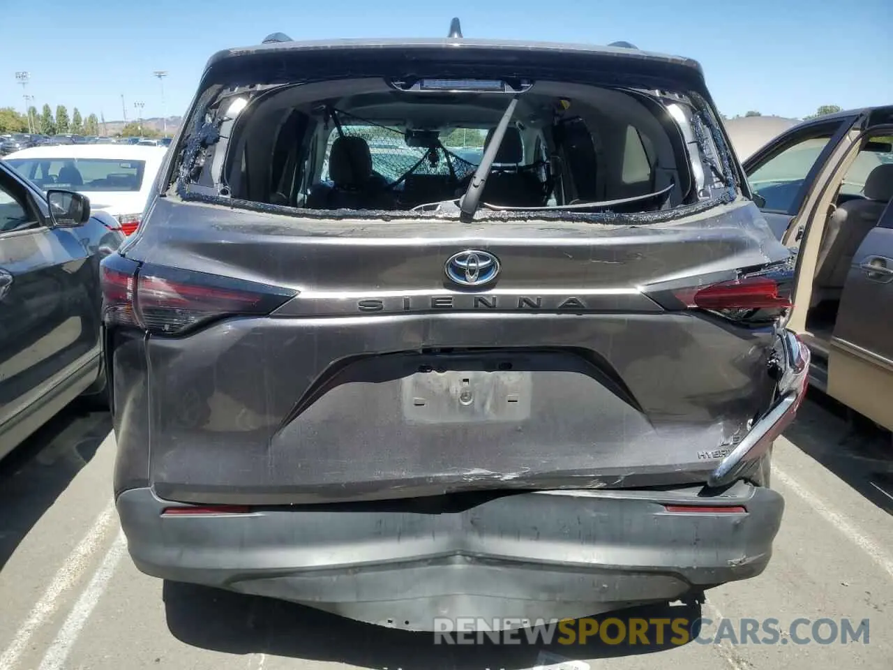 6 Photograph of a damaged car 5TDKRKEC0PS145298 TOYOTA All Models 2023