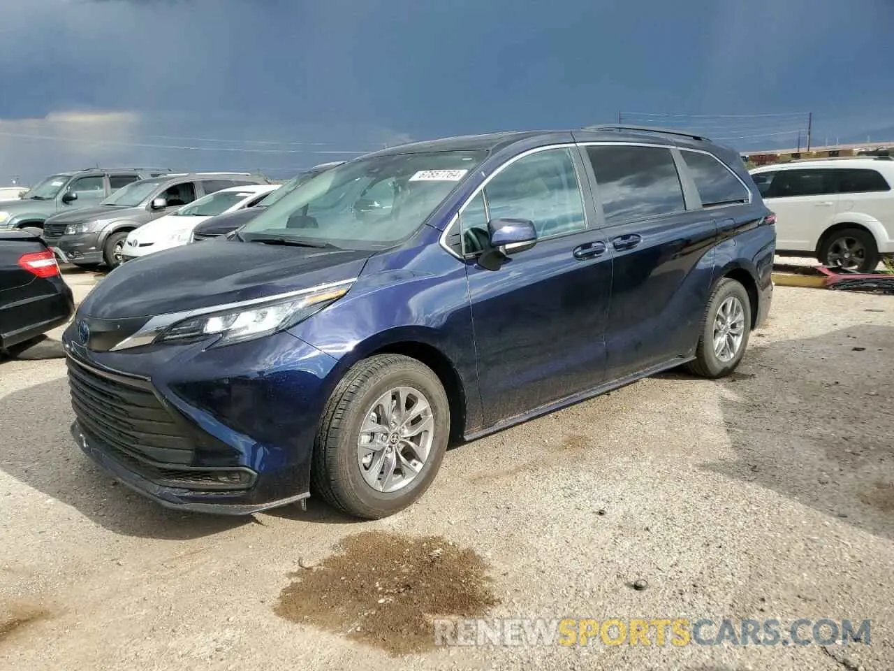 1 Photograph of a damaged car 5TDKRKEC0PS149853 TOYOTA All Models 2023