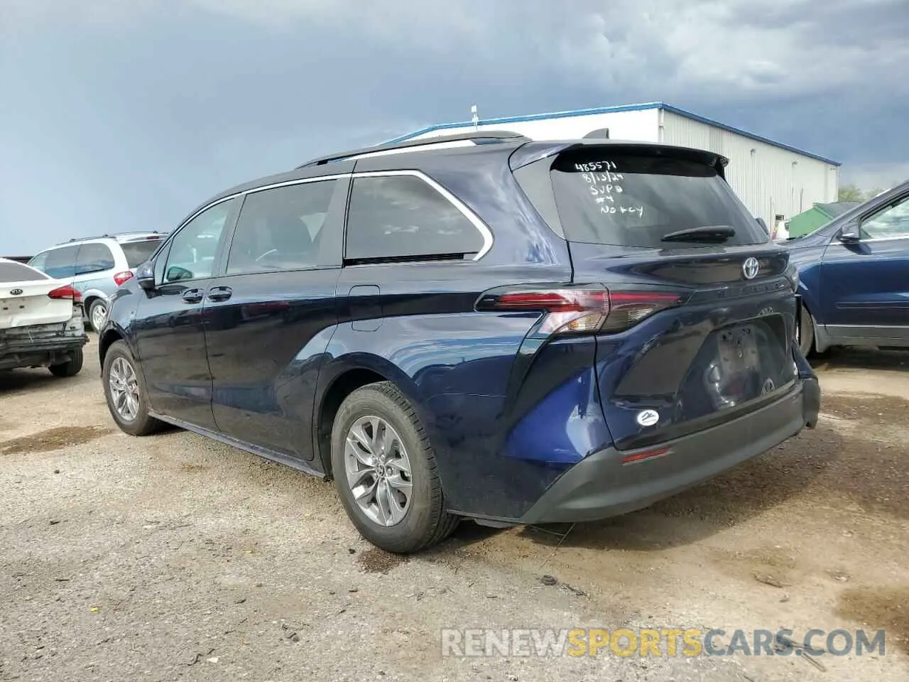 2 Photograph of a damaged car 5TDKRKEC0PS149853 TOYOTA All Models 2023