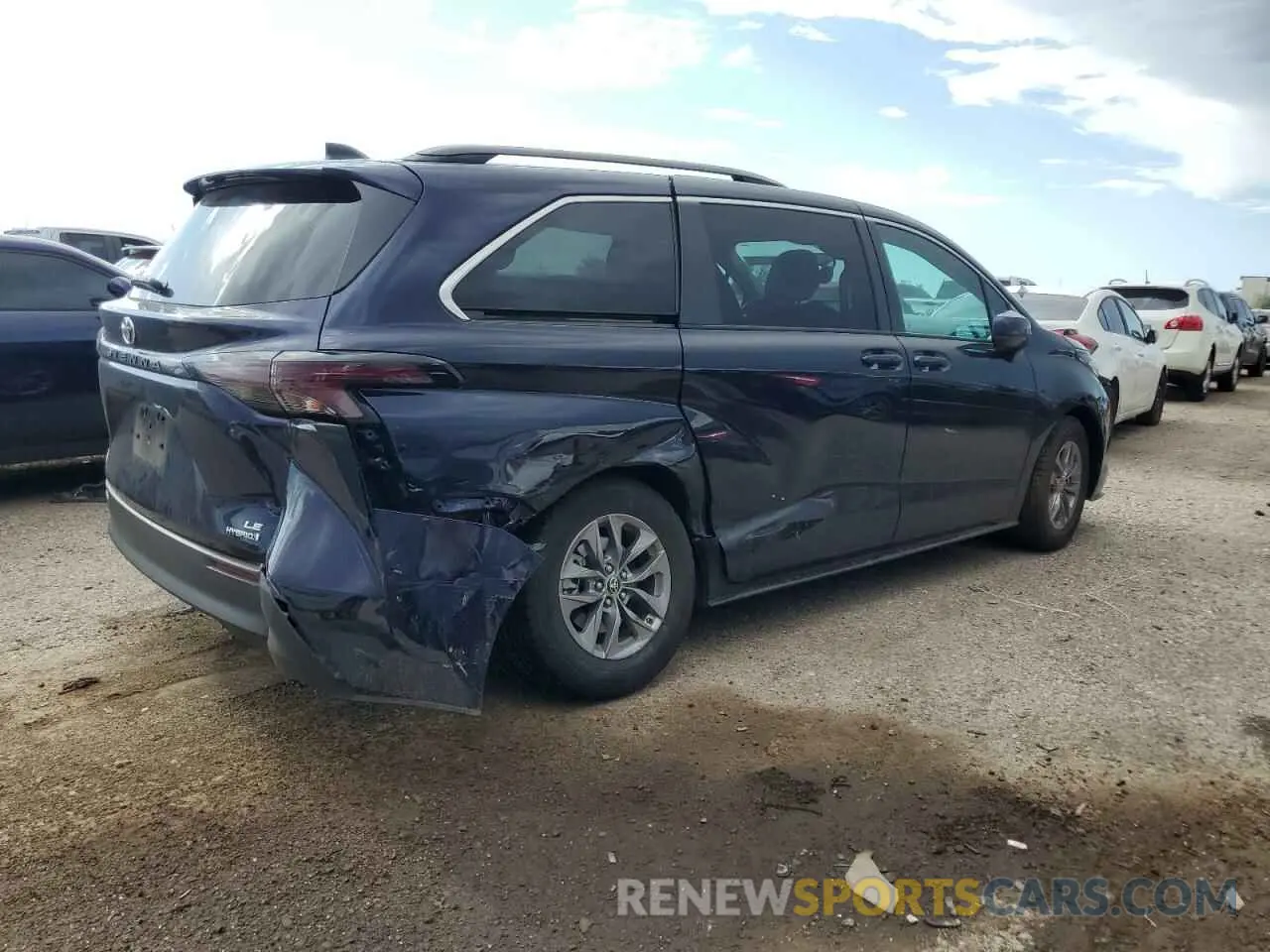 3 Photograph of a damaged car 5TDKRKEC0PS149853 TOYOTA All Models 2023