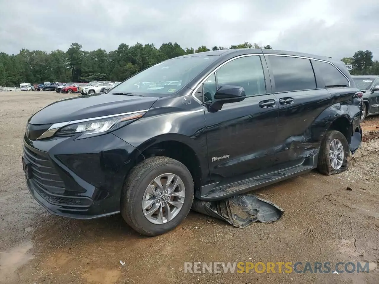 1 Photograph of a damaged car 5TDKRKEC1PS137193 TOYOTA All Models 2023