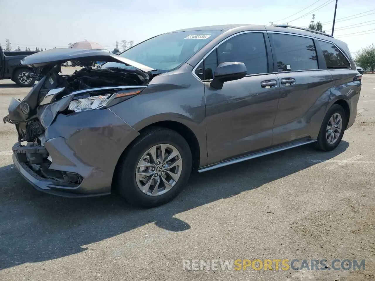 1 Photograph of a damaged car 5TDKRKEC1PS161011 TOYOTA All Models 2023