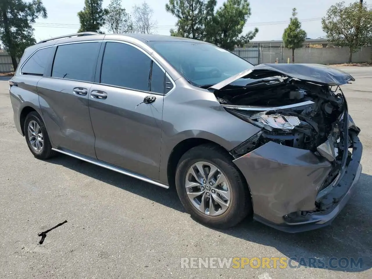 4 Photograph of a damaged car 5TDKRKEC1PS161011 TOYOTA All Models 2023