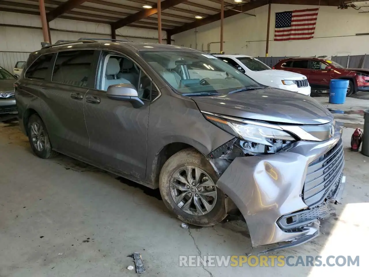 4 Photograph of a damaged car 5TDKRKEC4PS140265 TOYOTA All Models 2023
