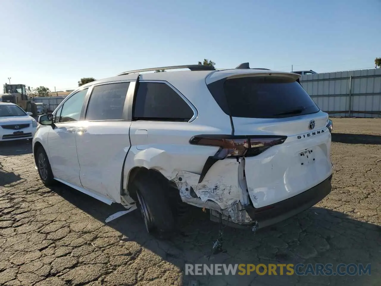 2 Photograph of a damaged car 5TDKRKEC4PS142386 TOYOTA All Models 2023