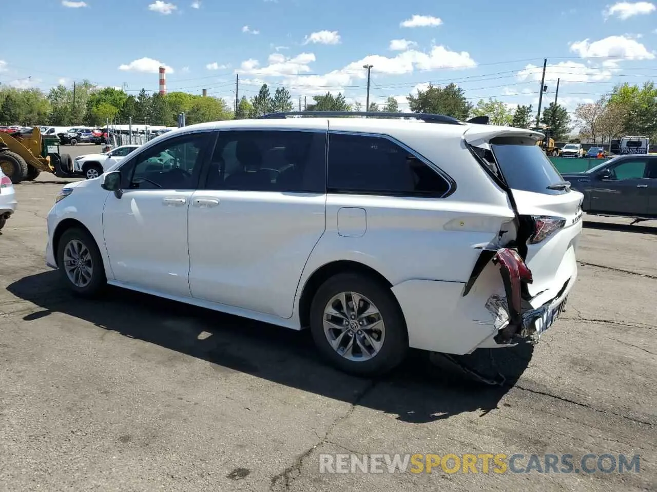 2 Photograph of a damaged car 5TDKRKEC4PS147894 TOYOTA All Models 2023