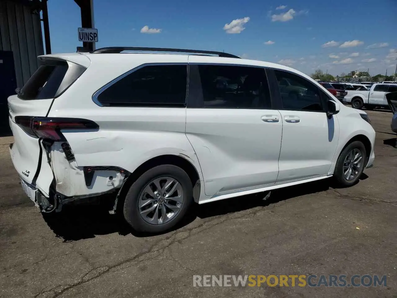 3 Photograph of a damaged car 5TDKRKEC4PS147894 TOYOTA All Models 2023