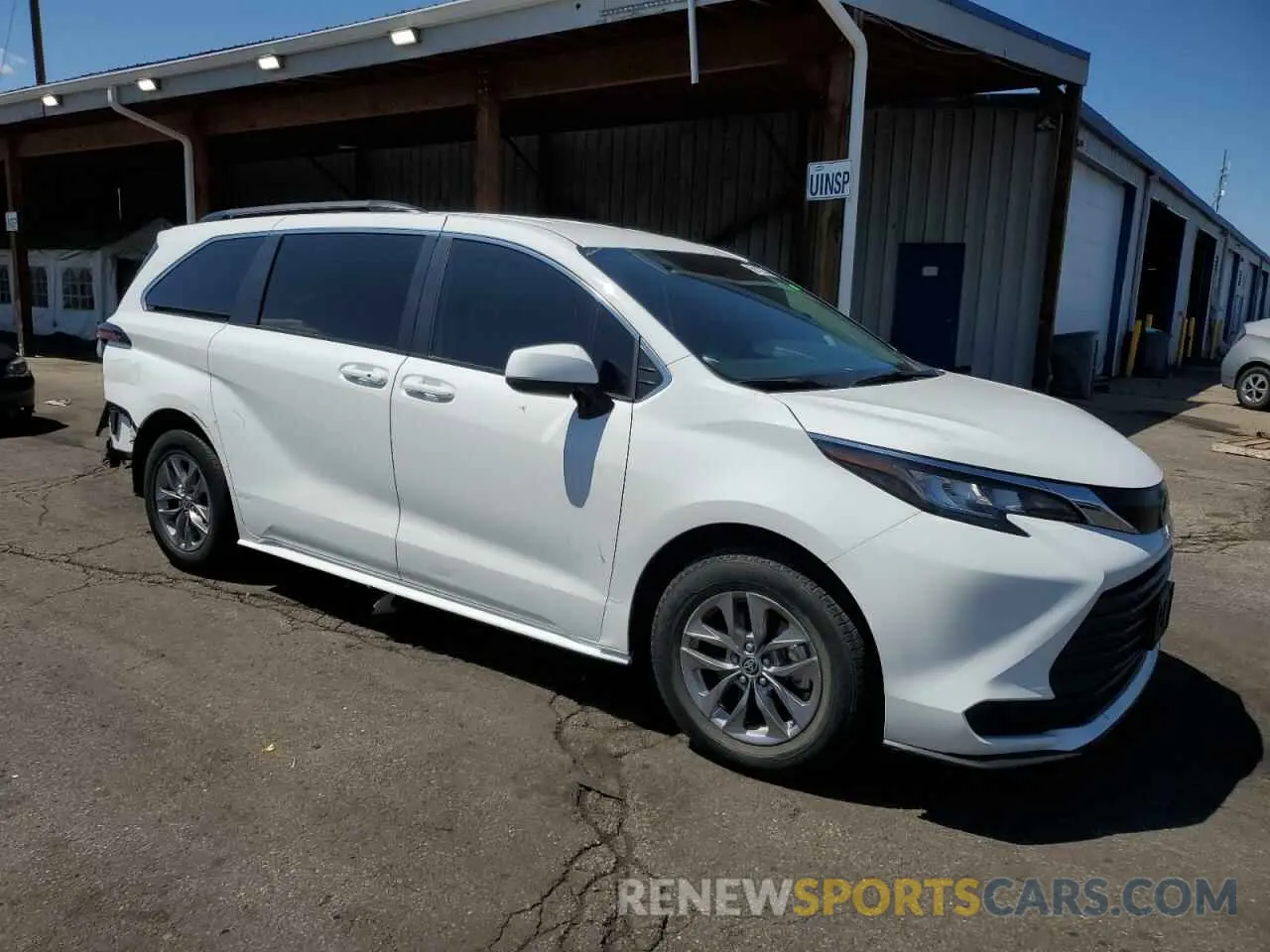 4 Photograph of a damaged car 5TDKRKEC4PS147894 TOYOTA All Models 2023