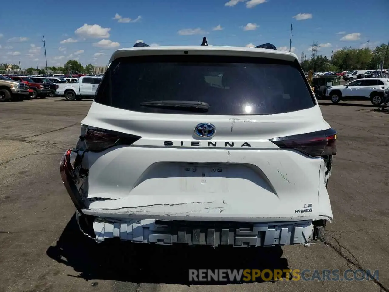6 Photograph of a damaged car 5TDKRKEC4PS147894 TOYOTA All Models 2023