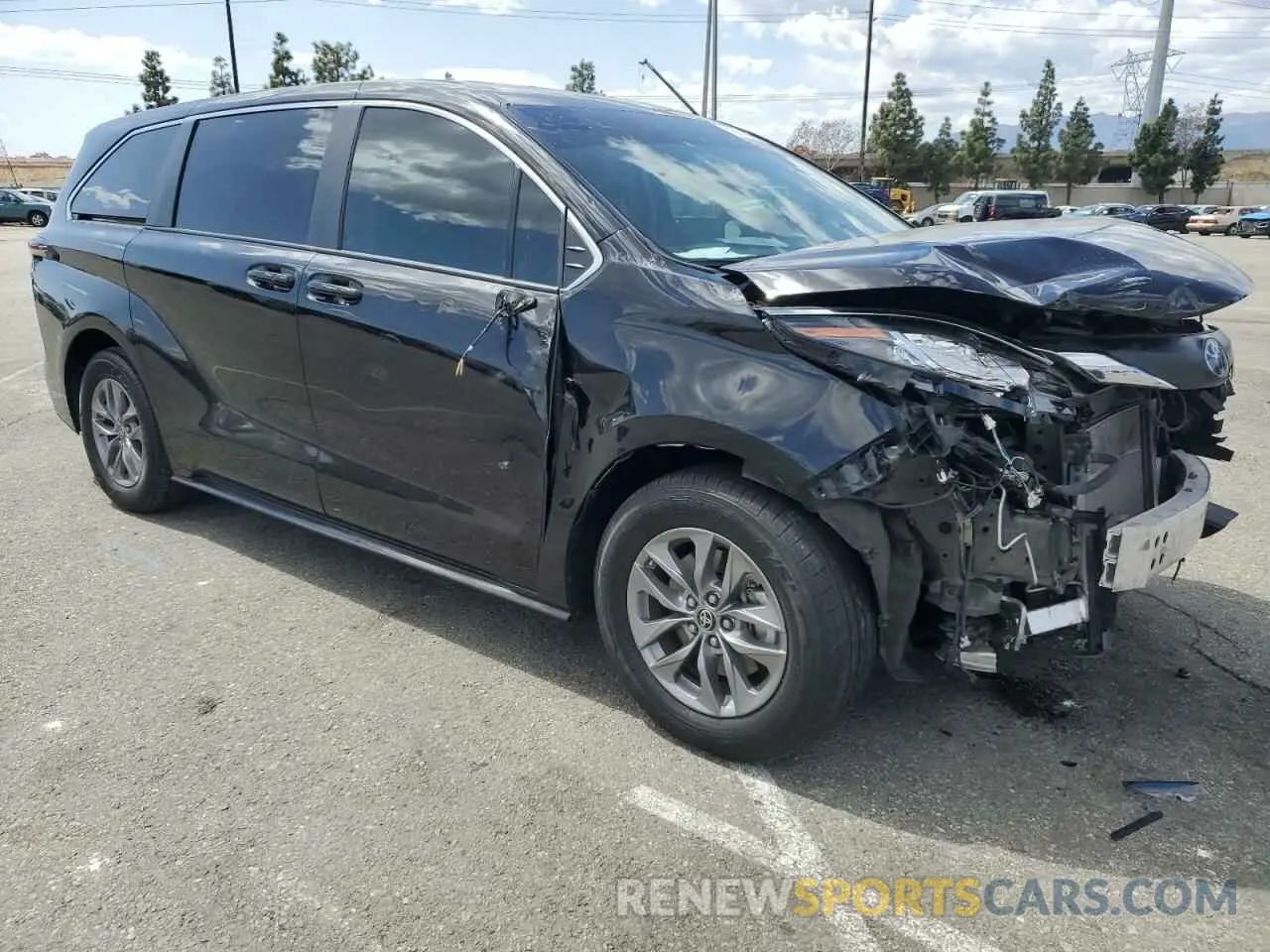 4 Photograph of a damaged car 5TDKRKEC5PS163196 TOYOTA All Models 2023