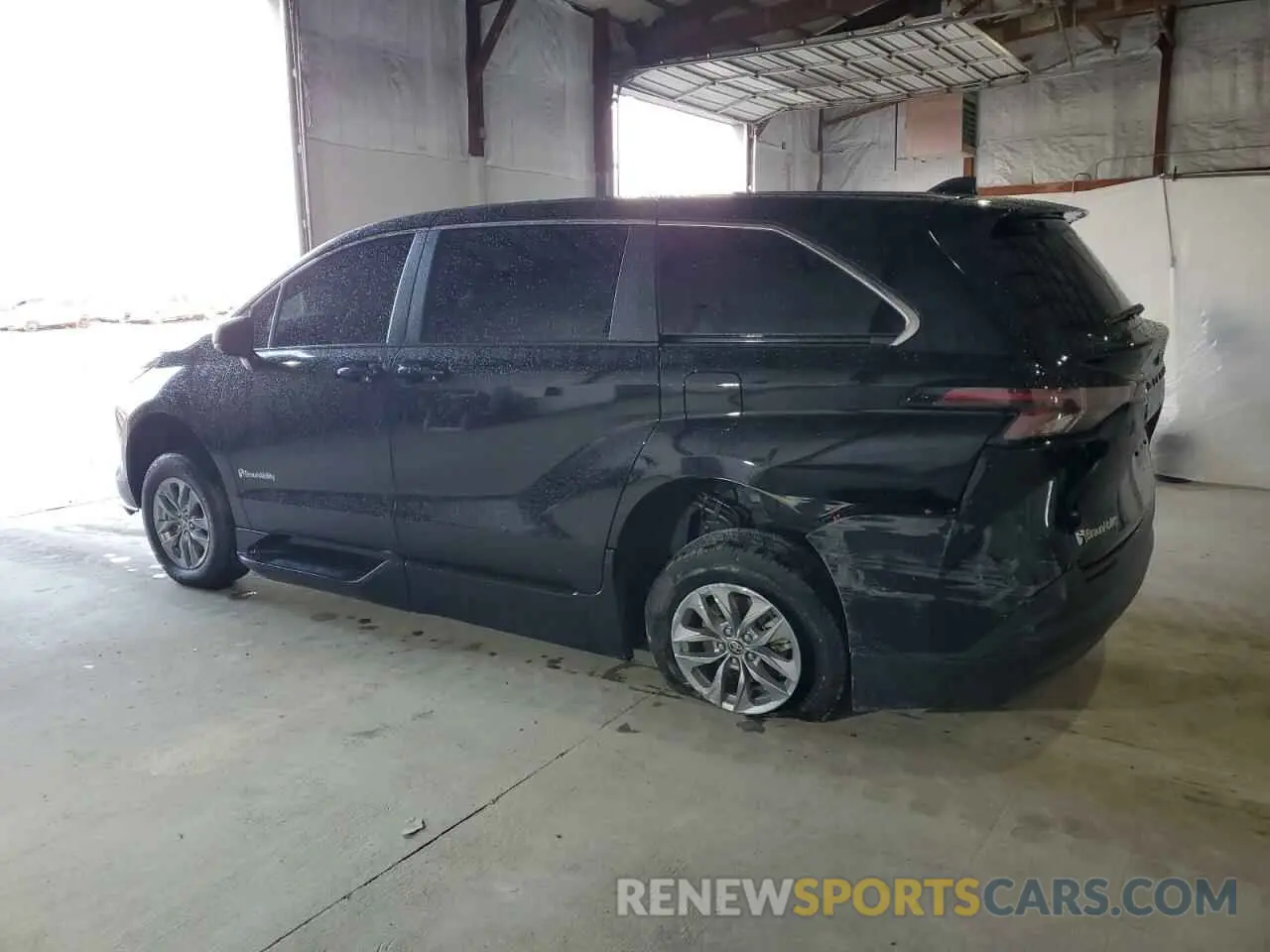 2 Photograph of a damaged car 5TDKRKEC7PS163393 TOYOTA All Models 2023