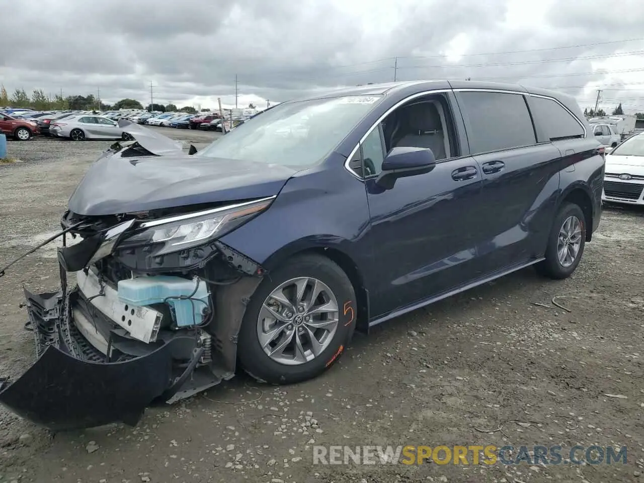 1 Photograph of a damaged car 5TDKRKEC8PS141001 TOYOTA All Models 2023