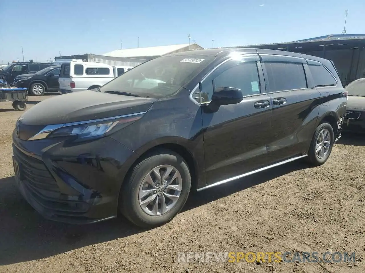 1 Photograph of a damaged car 5TDKRKEC8PS152628 TOYOTA All Models 2023