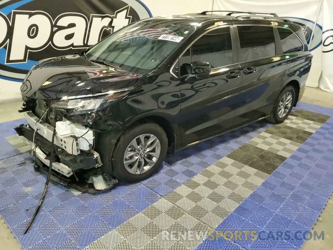 1 Photograph of a damaged car 5TDKRKEC8PS175990 TOYOTA All Models 2023